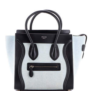 Celine Luggage Bag Grainy Leather Mini #229588C97B